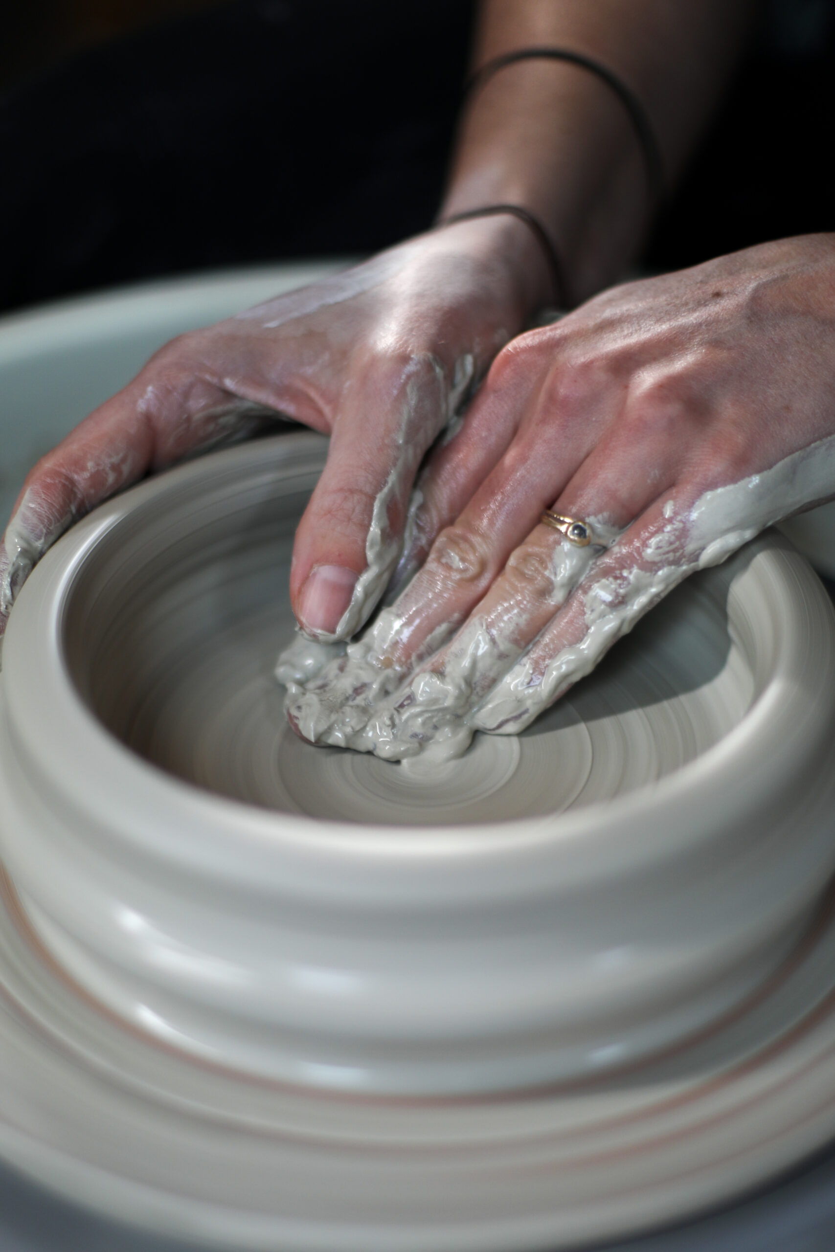 Wheel throwing