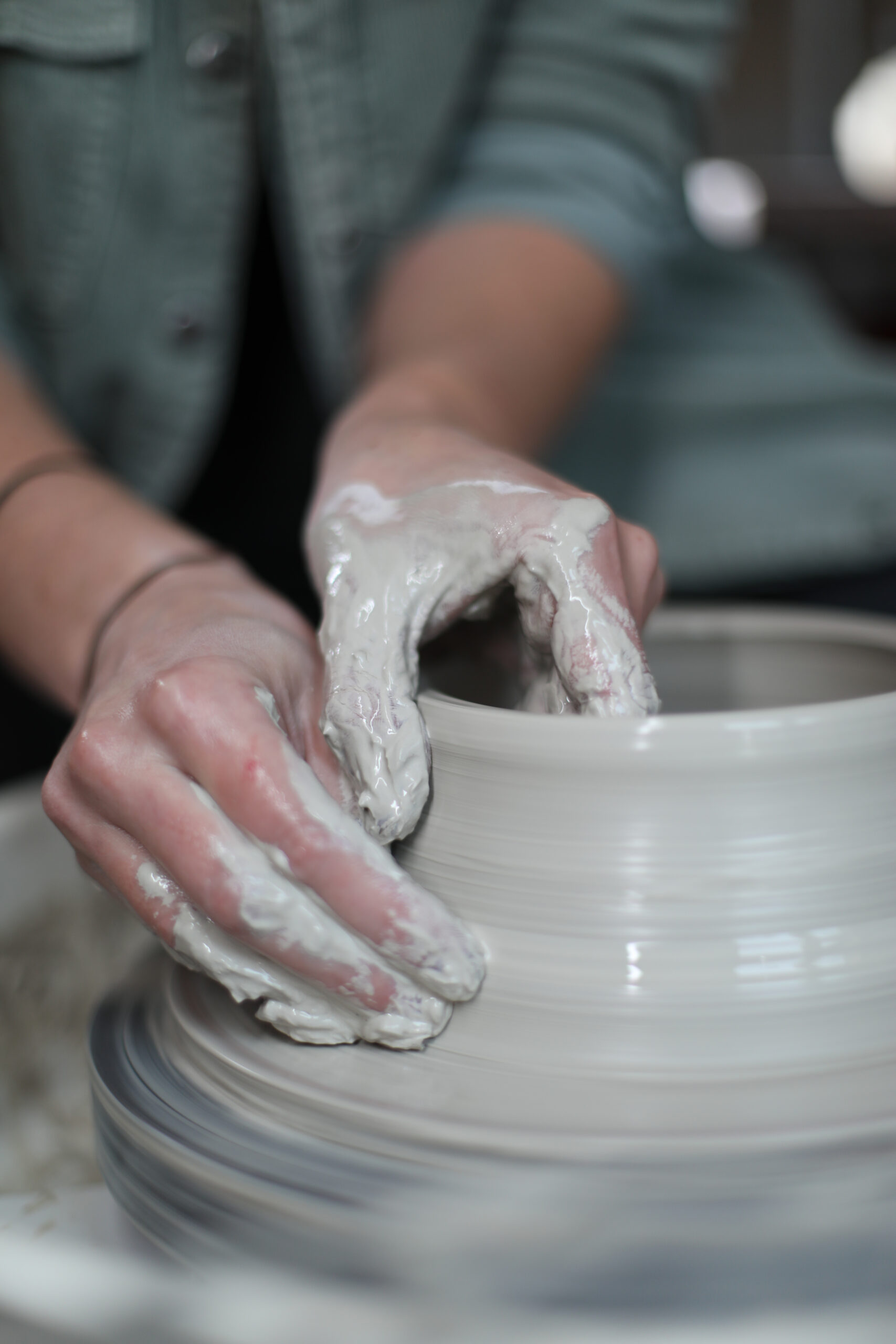 Wheel throwing