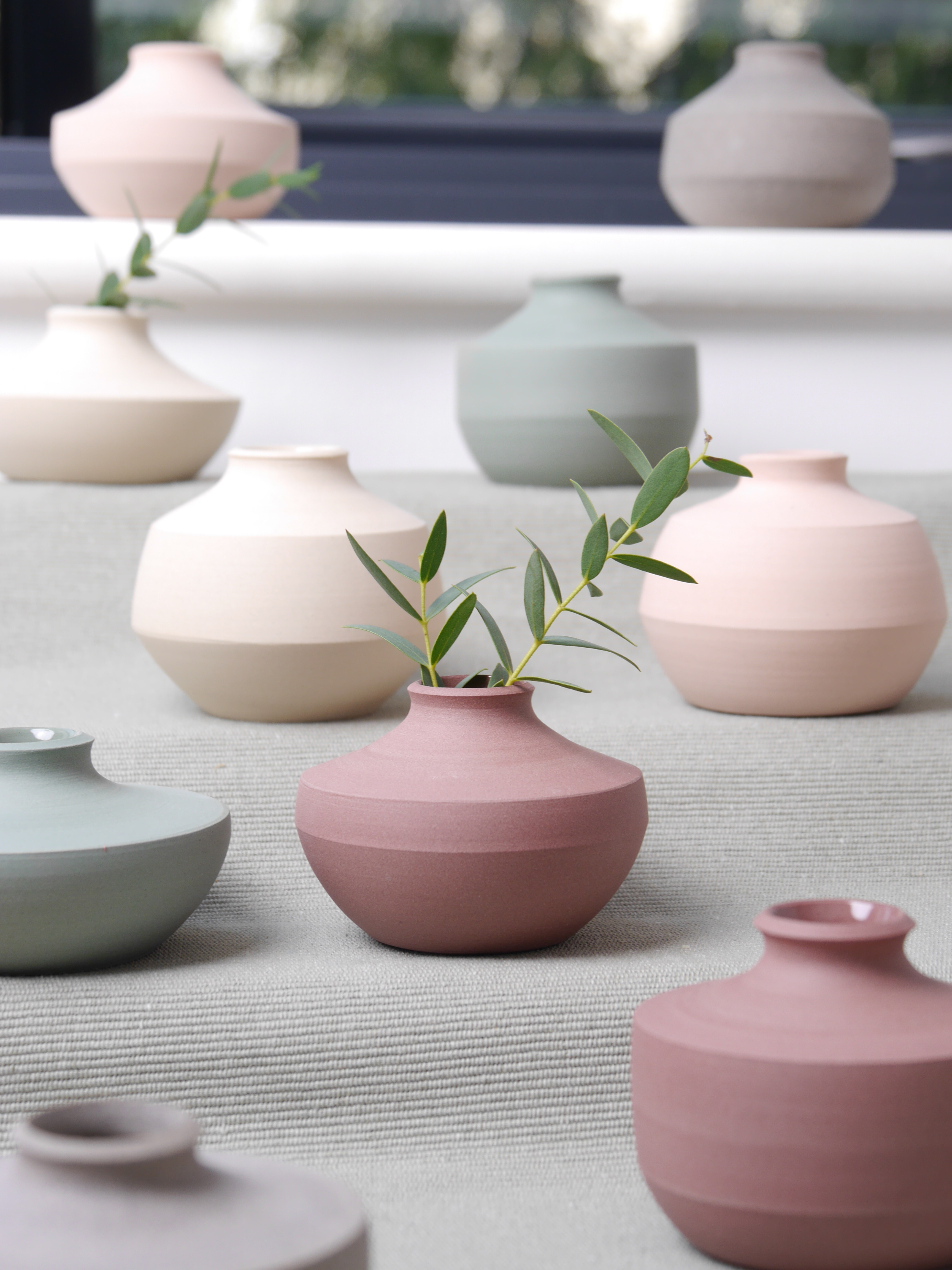 Bud Vases, Throw to Fire